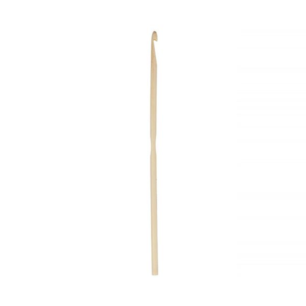 Крючок для вязания ⌀4.0 мм, 15 см, бамбук, в чехле, Gamma CHB