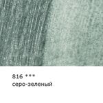 Карандаш акварельный художественный заточенный, 6 шт, 816 Серо-зеленый (Gray green), Vista-Artista Gallery VGWP
