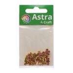 Хрустальные стразы в цапах/золото, 4мм, 50 шт, Astra&Craft, светло-розовый, 4AR159/166