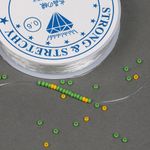 Нитки силиконовые ТВ 0215-1012 0,6мм цв.прозрачный 10х30м