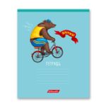 Тетрадь ученическая школьная A5+ 18 л. на скобе, 20 шт, клетка, 000367 Спортландия, Светоч 18ТСКд5_1_3_1