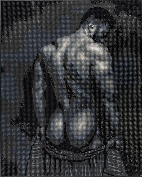 Алмазная (кристальная) мозаика Фрея ALPD-176, на подрамнике Силуэт, 40х50 см