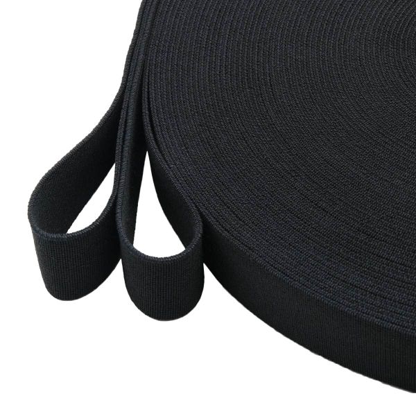 Резинка башмачная 30.0 мм / 25 метров, черный