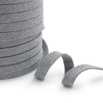 Шнур плоский плетеный х/б ⌀15.0 мм / 75 метров, (ГР) 05 серый, 07-4300