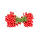 Тычинки для искусственных цветов 0,5х6см (красный)