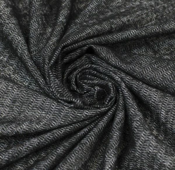 Дублерин трикотажный ворсовый рашелевый 70 г/м², 150 см / 100 метров, 50% п/э, 50% вискоза, черный, S1 Р8070ВЕ, Брючникофф