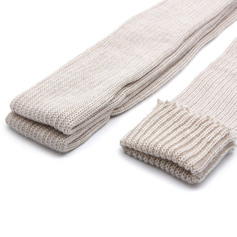 Манжеты трикотажные рукава 7.0 см / 3 метра, плотные, 848 жемчужный