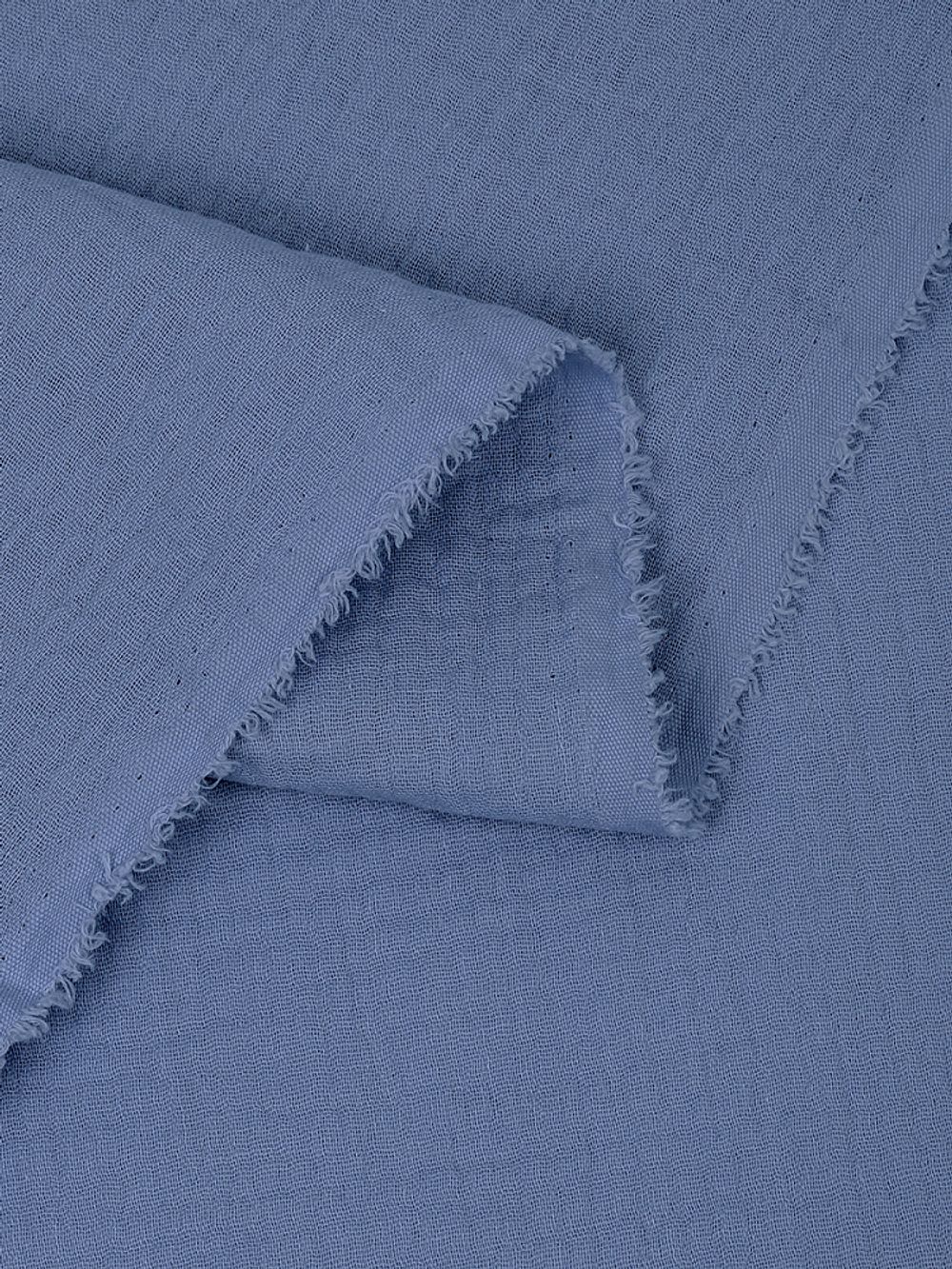 Муслин 125 г/м², 130 см / 2 метра, TBY.Mus.24723.67.2, цв.67 бл.синий