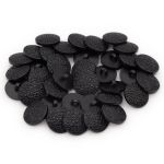 Пуговицы на ножке 22 мм (310 черный), 36 шт, S090242