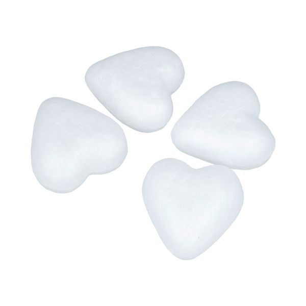 Заготовка из пенопласта сердце 3.5х3.5х2 см, 10 шт, /РП/, Mr.Painter ZPD-03