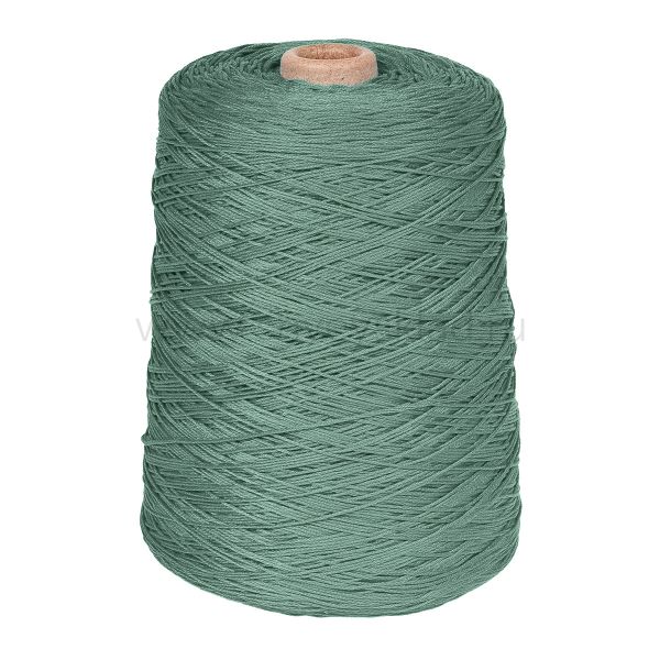Мулине Gamma бобина 480±30 г (1800 метров), хлопок, цв. 0956 сер-зеленый