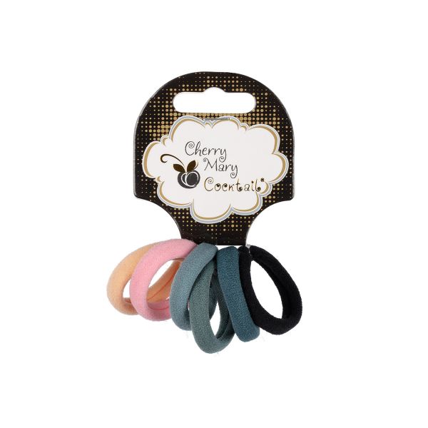 Набор резинок для волос V/R6112, 30 шт, №02 ассорти, Cherry Mary V/R6112