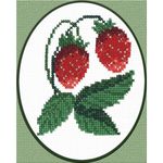 Набор для вышивания нитками РС Студия, Ягодки 15х12 см