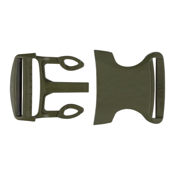 Фастекс (пряжка трезубец) пластик 50 мм, 100 шт, хаки, ФС40, Gamma ФС40