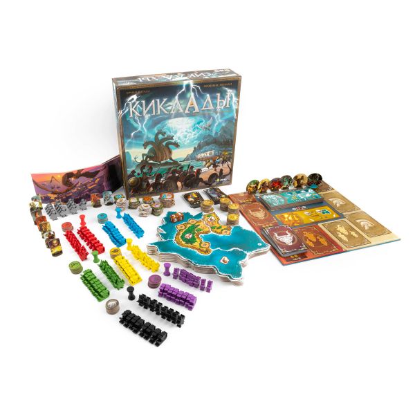 Игра настольная Киклады. Легендарное издание, Эврикус PG-17394