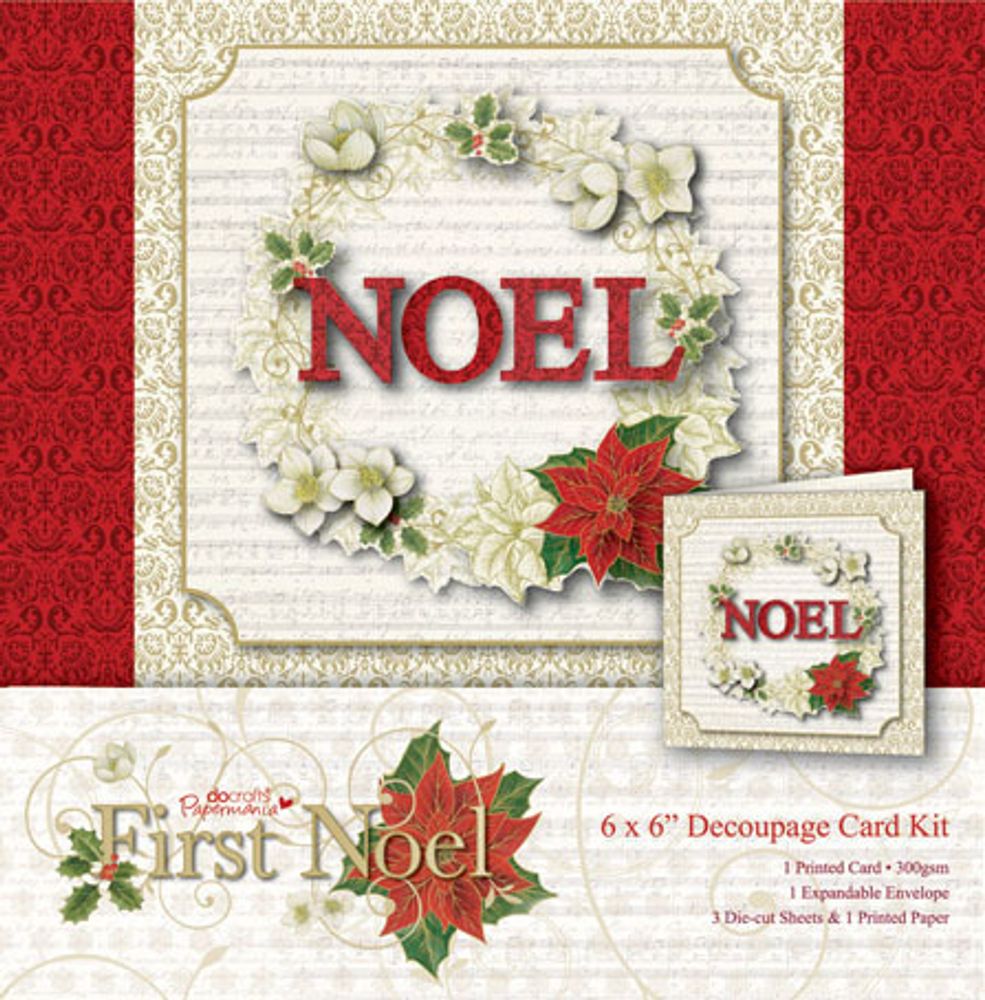 Набор для создания открытки First Noel