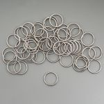 Кольца для бюстгальтера металл ⌀12.0 мм, 50 шт, никель