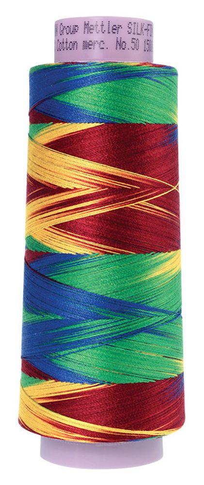 Нитки хлопковые отделочные Mettler Silk-Finish multi Cotton 50, _намотка 1372 м, 9840, 1 катушка