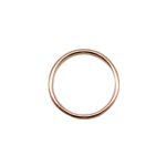 Кольца для бюстгальтера металл ⌀18.0 мм, медь, Arta, 20 шт