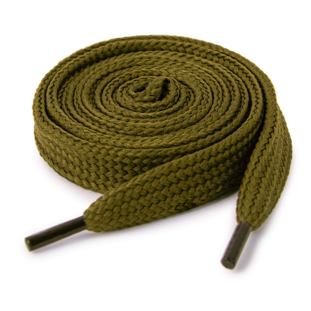 Шнурки для обуви т.5 110 см, 25 п, №018 хаки, Gamma