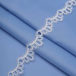 Кружево гипюр (плетёное) 30 мм / 13.7 метров, белый, 3AR1414