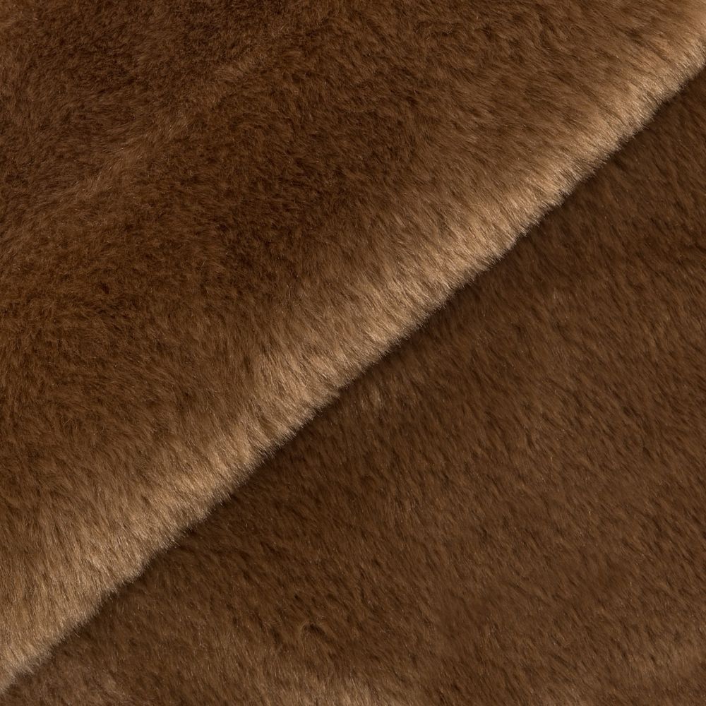 Плюш Peppy PTB-003 446 г/м², 150 см / рул. 5 метров, т. бежевый/cappuccino