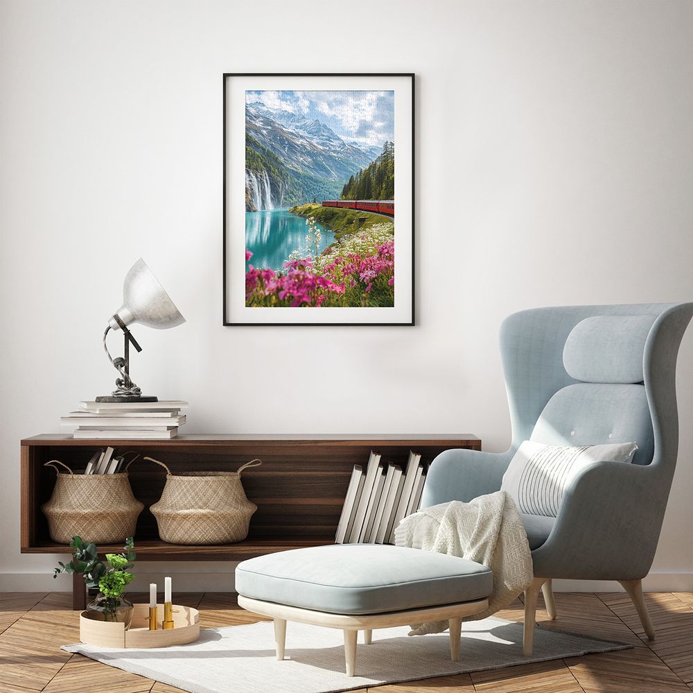 Пазл 1500 элементов, PZL-1500/42 Шепот горного водопада, Фрея