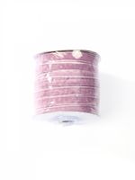 Лента бархатная (тесьма) 10.0 мм / 22.86±1 метров, арт.10VR73 нейлон цв.сиреневый