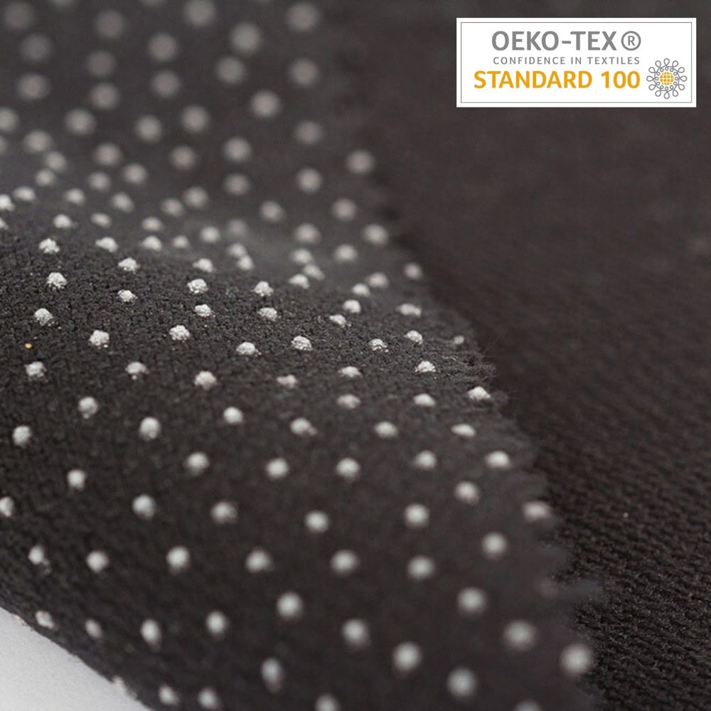 Дублерин эластичный точечный 78 г/м², 150 см / рул. 50 метров, черный 1, G-78etw Gamma