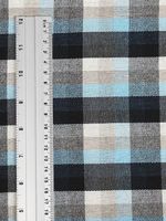 Фланель рубашечная 150 г/м², 150 см / 2 метра, TBY.Fl.T303.10.2, цв.10 голубой