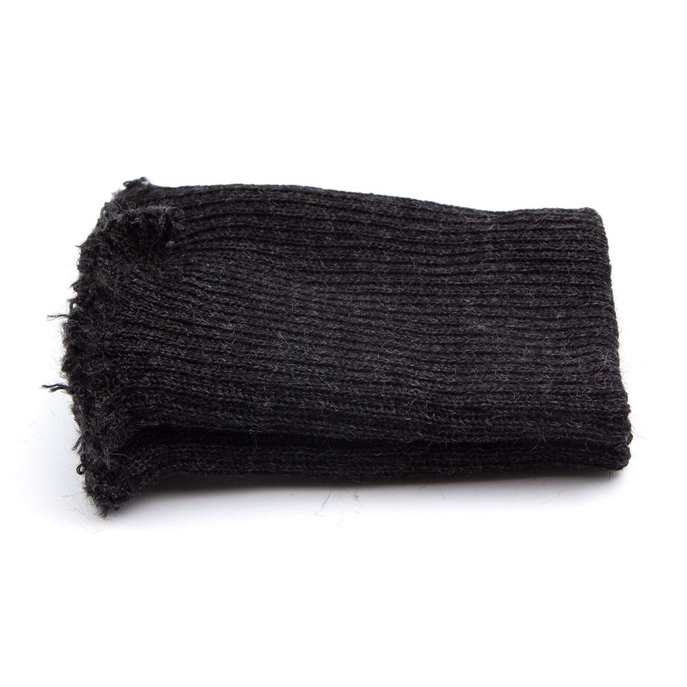 Манжеты трикотажные 6.5х9.5 см, 1 пара, тонкие, 373/м антрацит