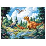 Пазл 80 элементов, PZL-80/02 Долина динозавров, Фрея