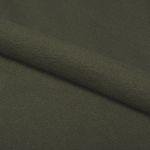 Футер 2-нитка начес гладкокрашеный, 190 г/м², 95% х/б, 5% эласт, 100+100 см, цв. хаки, 6м /TOS/