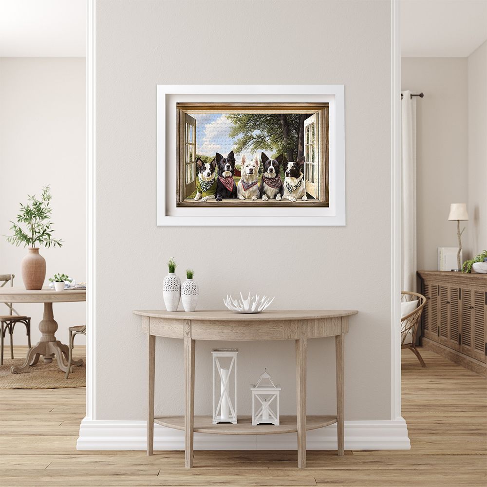 Пазл 1500 элементов, PZL-1500/39 Кантри-колли, Фрея