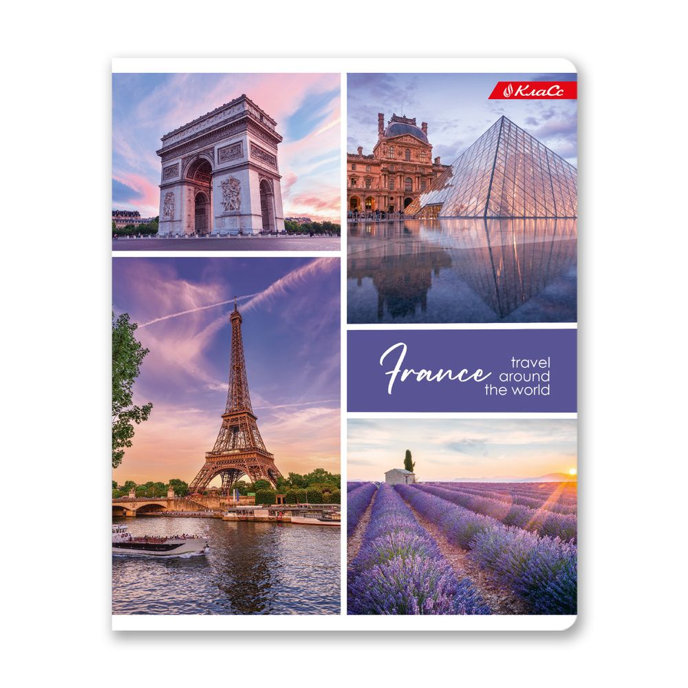 Тетрадь ученическая общая A5+ 48 л. на скобе, белизна 100%, 10 шт, клетка, 000333 Мир вокруг нас, Светоч 48ТСК5_1_3_1