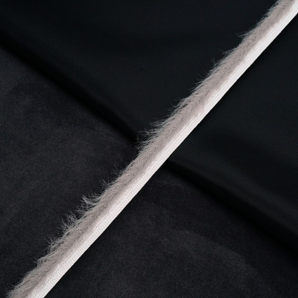 Кант декоративный Синель 10 мм / 45 метров, серый, 3AR3045