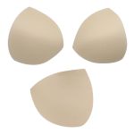 Бельевые чашечки для бюстгальтера треугольные б/уст., с равном. наполн., (8300), разм.38, 10 пар, 03-бежевый
