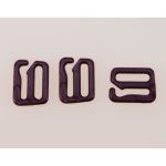 Крючки для бюстгальтера металл 10.0 мм, 076 сливовое вино, Arta, 50 шт