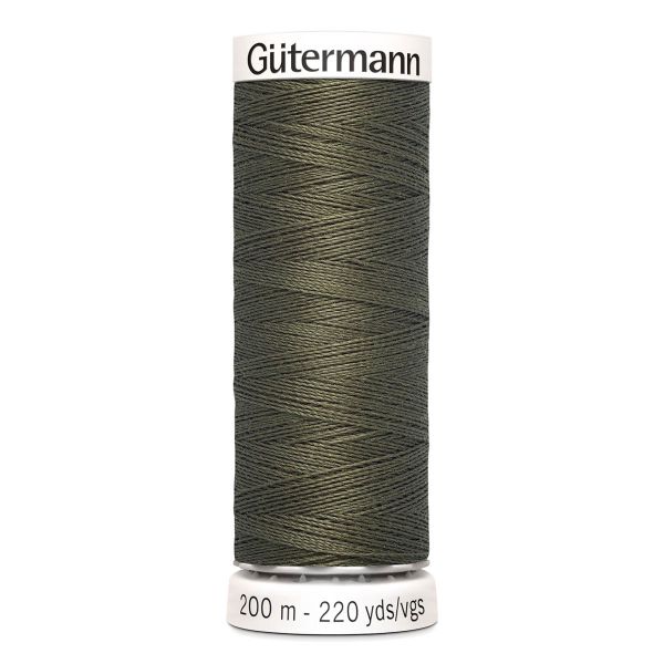 Нитки универсальные Gutermann Sew-all 100 (200 метров) | 676 св.хаки