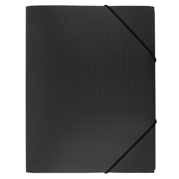 Папка на резинке A4 600 мкм 35 мм, эффект 3D, 5 шт, черный EC210400001, Expert Complete черный EC210400001