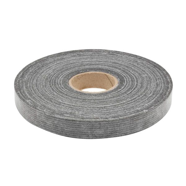 Лента клеевая нитепрошивная по долевой 15 мм / 100 метров, серый /559341/