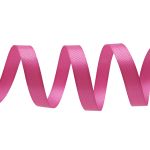 Лента декоративная ёлочка 15.0 мм / 20±1 метров, 24 фуксия