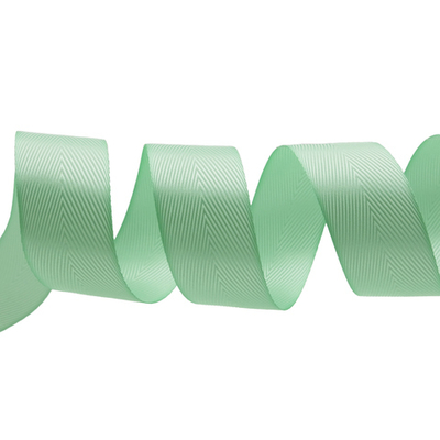 Лента декоративная ёлочка 40.0 мм / 20±1 метров, 62 мятный