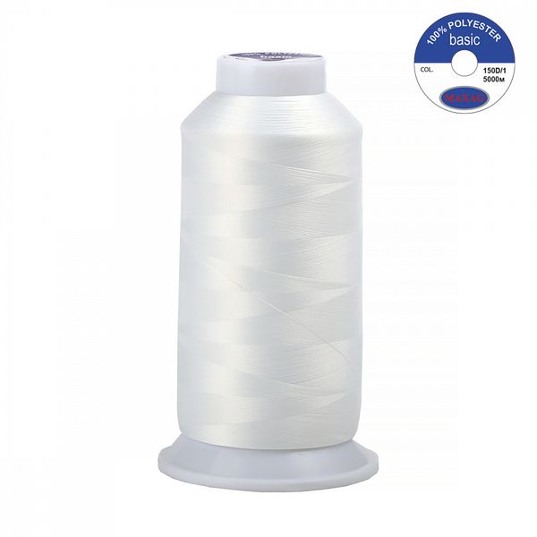 Нитки швейные текстурированные Max, 150D/1, 5000 м, 90г, 606 экрю