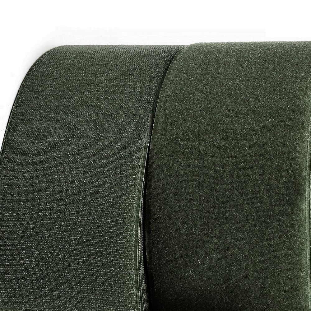 Лента контактная липучка (велкро) пришивная уп. 100 мм / 25 метров, F327 хаки, ПАРА (крючок+петля), качество "B" Лента контактная липучка (велкро) пришивная уп. 100 мм / 25 метров, F327 хаки, ПАРА (крючок+петля), качество "B"