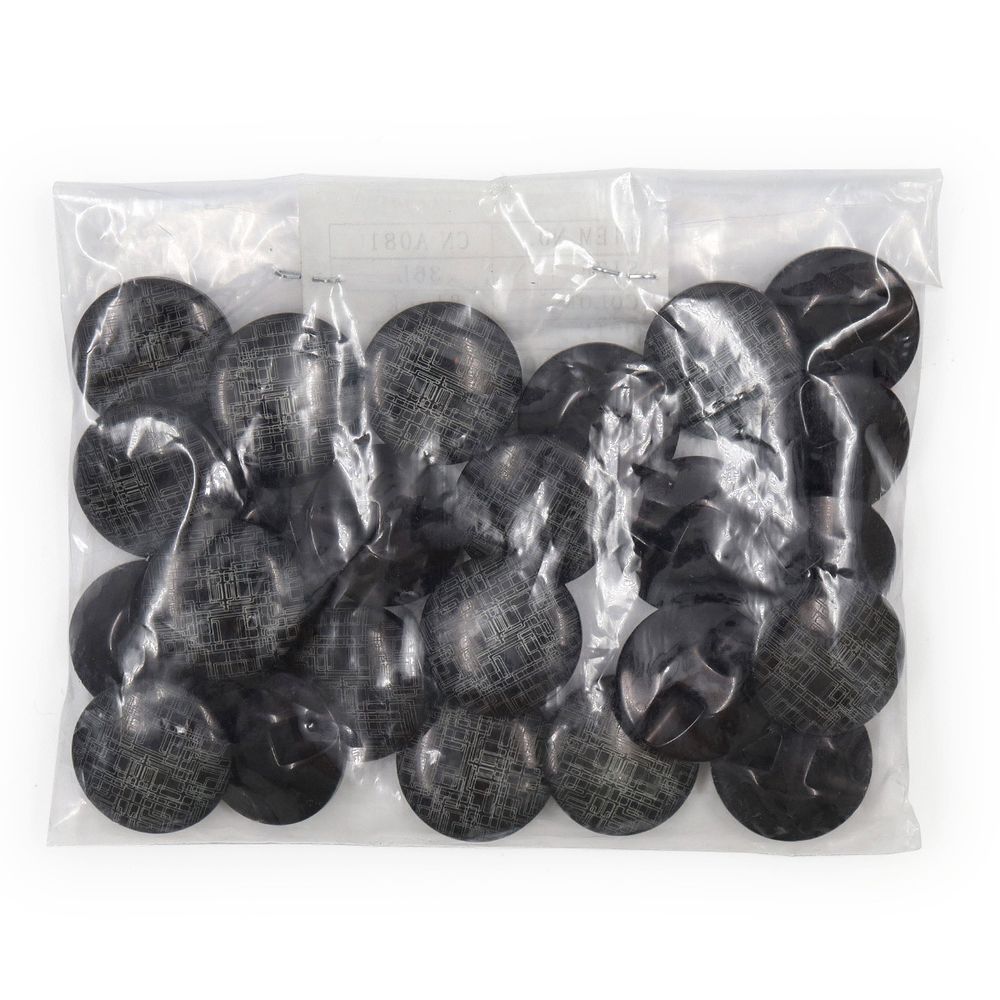 Пуговицы на ножке 36L (blk-04 (черный)), 24 шт