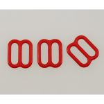 Рамки-регуляторы для бюстгальтера металл 10.0 мм, 100 красный, Arta, 50 шт, 7733815-7