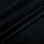 Микровелюр 312±5 г/м², 160 см / 5 метров, 004 чёрный, Gamma MCV