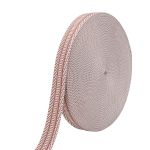 Стропа (ременная лента) 38 мм / 45.72 метра, [38.82 г/пог.м], с принтом 2-сторонняя, T0178 т.бежевый/белый, 3Al352