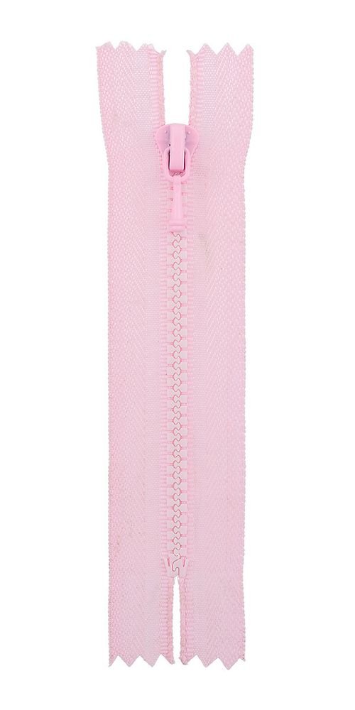Молния трактор Т3 (3 мм) 1 зам., н/раз., 10 см, 132 св.розовый, ZipD 3T Gamma, 5 шт